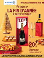 Depenser moins 26 - mixte des magasins Leclerc Valable du 16 au 27 décembre 2025