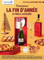 Depenser moins 26 - mixte des magasins Leclerc Valable du 16 au 27 décembre 2025