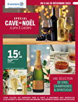 Cave de noel - mixte chez Leclerc Valable du 09 au 20 décembre 2025