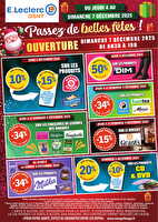 Fêtes n°2 chez Leclerc Valable du 04 au 07 décembre 2025