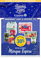 Joyeuse saint sylvestre chez Leclerc Valable du 29 au 30 décembre 2025