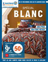 25m252c07lu des magasins Leclerc Valable du 27 décembre 2025 au 10 janvier 2026