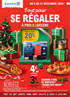 Depenser moins 25 - mixte chez Leclerc Valable du 09 au 20 décembre 2025