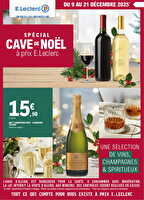 Cave de noel - mixte chez Leclerc Valable du 09 au 20 décembre 2025