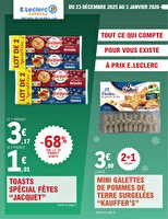 Depenser moins 27 reveillon - express des magasins Leclerc Valable du 23 décembre 2025 au 03 janvier 2026