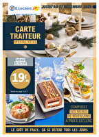 Traiteur chez Leclerc Valable du 16 novembre au 31 décembre 2025