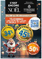 Relance noel  chez Leclerc Valable du 26 au 31 décembre 2025