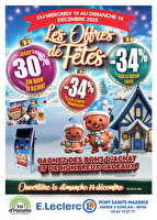 25m005a chez Leclerc Valable du 10 au 14 décembre 2025