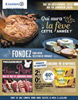 Trafic pouvoir achat 14 - mixte chez Leclerc Valable du 30 décembre 2025 au 10 janvier 2026