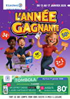 Temps fort #3 chez Leclerc Valable du 13 au 17 janvier 2026