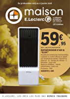 26c801lr chez Leclerc Valable du 30 décembre 2025 au 11 janvier 2026