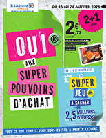 Evenement 2 - express des magasins Leclerc Valable du 13 au 24 janvier 2026