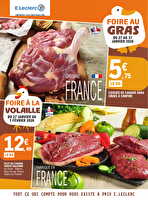Foire au gras - groupe date 1 des magasins Leclerc Valable du 27 janvier au 07 février 2026