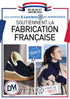 Textile digital made in france chez Leclerc Valable du 26 au 31 janvier 2026