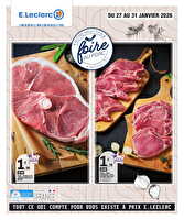 Foire au porc  chez Leclerc Valable du 27 au 31 janvier 2026