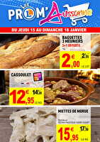 Prom aussonne sem03 chez Leclerc Valable du 15 au 18 janvier 2026