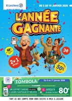 Temps fort #2 chez Leclerc Valable du 06 au 10 janvier 2026