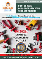 Janvier - foire aux petits prix chez Leclerc Valable du 07 au 24 janvier 2026