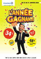 Temps fort #5 chez Leclerc Valable du 27 au 31 janvier 2026