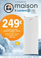 26c802lr des magasins Leclerc Valable du 13 au 25 janvier 2026