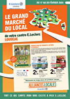Alliances locales février chez Leclerc Valable du 17 au 28 février 2026