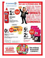 Depenser moins 2 gv - mixte des magasins Leclerc Valable du 03 au 14 février 2026