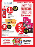 Depenser moins 2 gv - mixte chez Leclerc Valable du 03 au 14 février 2026
