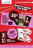 Depenser moins 3 - mixte des magasins Leclerc Valable du 10 au 21 février 2026