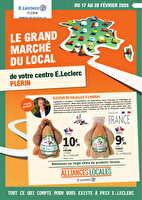 Alliances locales février des magasins Leclerc Valable du 17 au 28 février 2026