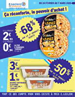 26m109c07lu des magasins Leclerc Valable du 24 février au 07 mars 2026