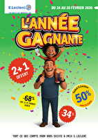 Temps fort #9 chez Leclerc Valable du 24 au 28 février 2026