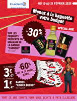 Depenser moins 3 - mixte des magasins Leclerc Valable du 10 au 21 février 2026