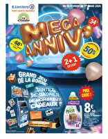 Anniversaire 2026 chez Leclerc Valable du 16 février au 01 mars 2026