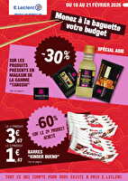 Depenser moins 3 - mixte chez Leclerc Valable du 10 au 21 février 2026