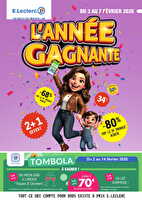 Temps fort #6 des magasins Leclerc Valable du 03 au 07 février 2026