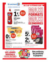 Depenser moins 2 gv - mixte chez Leclerc Valable du 03 au 14 février 2026