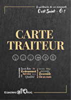 Carte traiteur saint-orens des magasins Leclerc Valable du 23 février au 31 décembre 2026