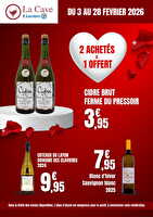 La cave des magasins Leclerc Valable du 03 au 28 février 2026