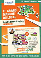 Alliances locales février chez Leclerc Valable du 17 au 28 février 2026