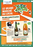 Alliances locales février des magasins Leclerc Valable du 17 au 28 février 2026