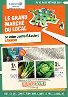Alliances locales février des magasins Leclerc Valable du 17 au 28 février 2026