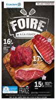 Foire a la viande chez Leclerc Valable du 03 au 07 février 2026
