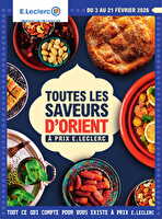 Ramadan orient - digitale - mixte chez Leclerc Valable du 03 au 21 février 2026