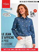 Rdv jeans 1 chez Leclerc Valable du 10 au 21 février 2026