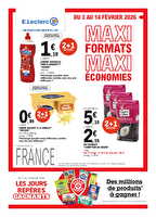 Depenser moins 2 gv - mixte des magasins Leclerc Valable du 03 au 14 février 2026
