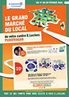 Alliances locales février des magasins Leclerc Valable du 17 au 28 février 2026