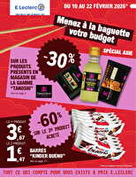 Depenser moins 3 - mixte chez Leclerc Valable du 10 au 21 février 2026