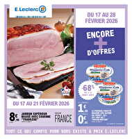 Trafic pouvoir achat 1 - mixte des magasins Leclerc Valable du 17 au 28 février 2026