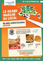Alliances locales février des magasins Leclerc Valable du 17 au 28 février 2026