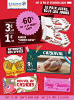 26m107c06lu chez Leclerc Valable du 10 au 21 février 2026